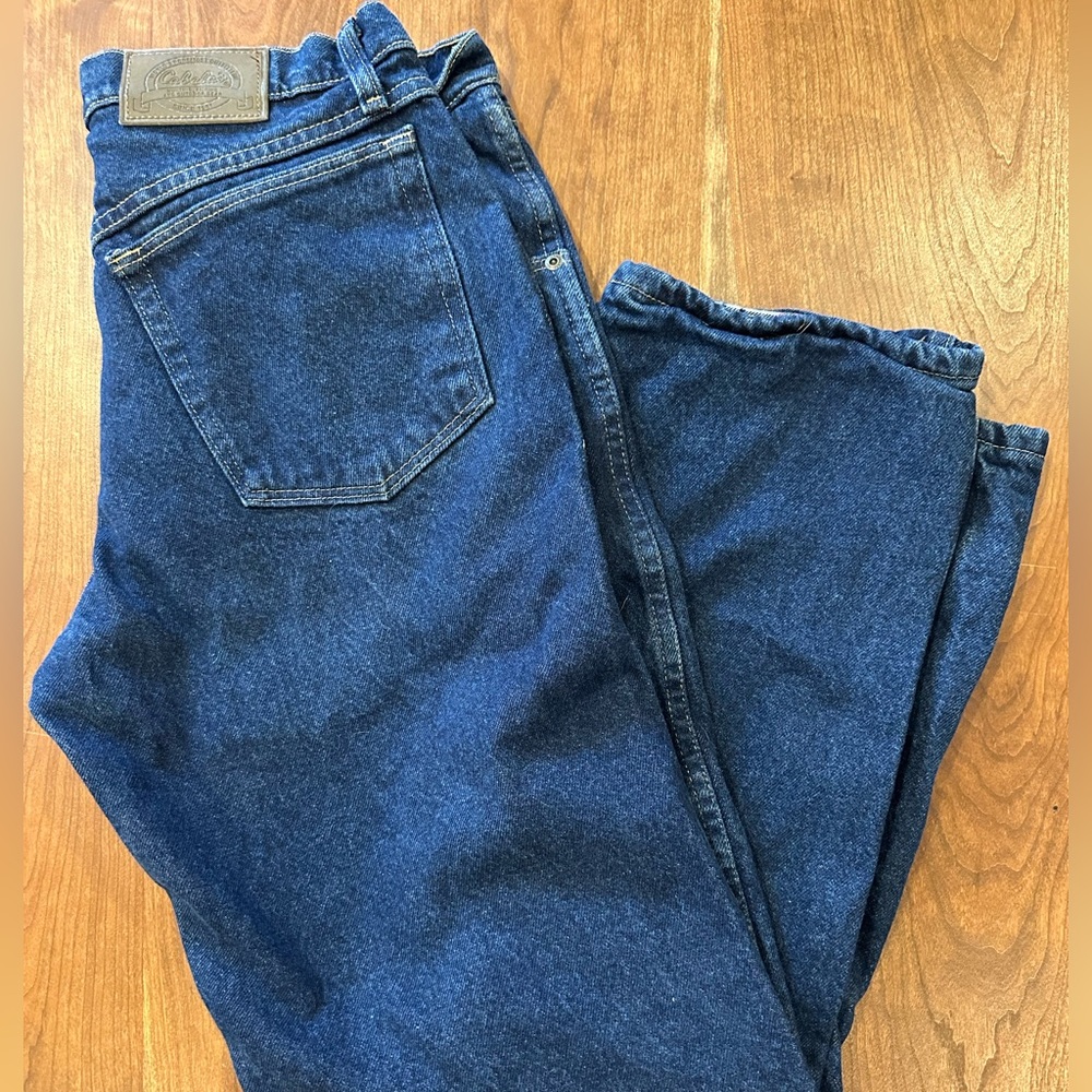 Cabela’s flannel lined Straight Leg Jeans Size 32/30